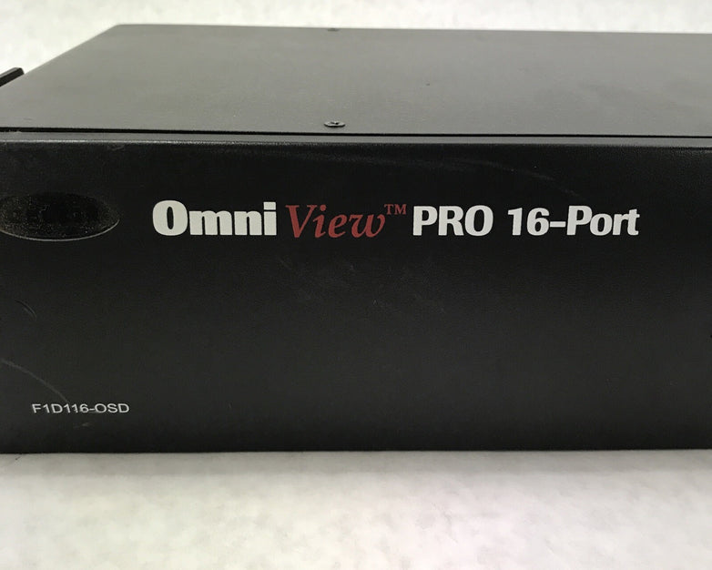 Belkin F1D116-OSD Omni View Pro 16-Port KVM Switch Box