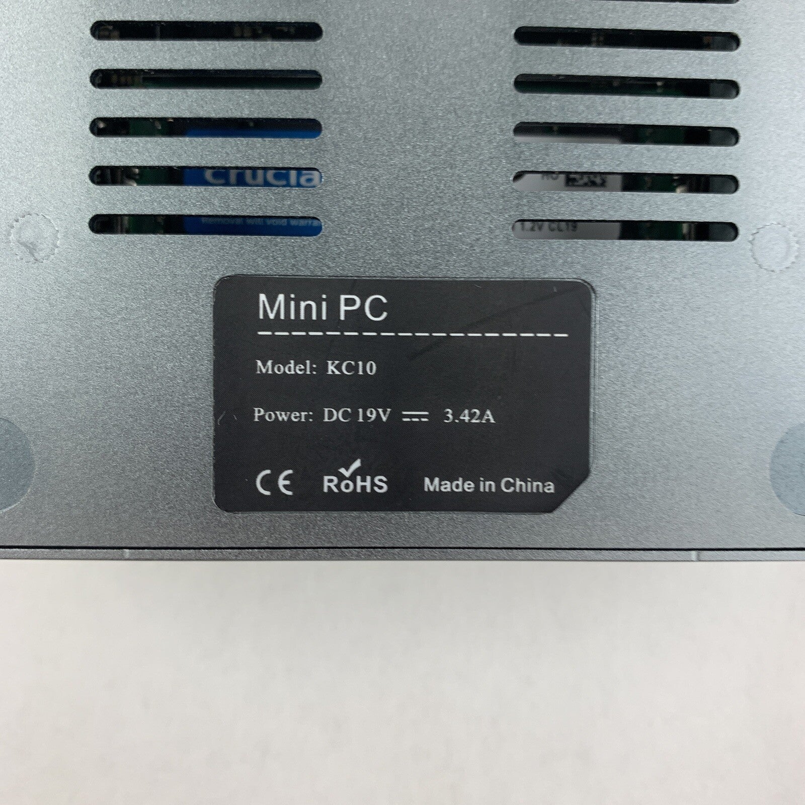 Goodtico Mini PC KC10 Intel Core i7-10510U 16 GB Ram No OS No M.2 No AC