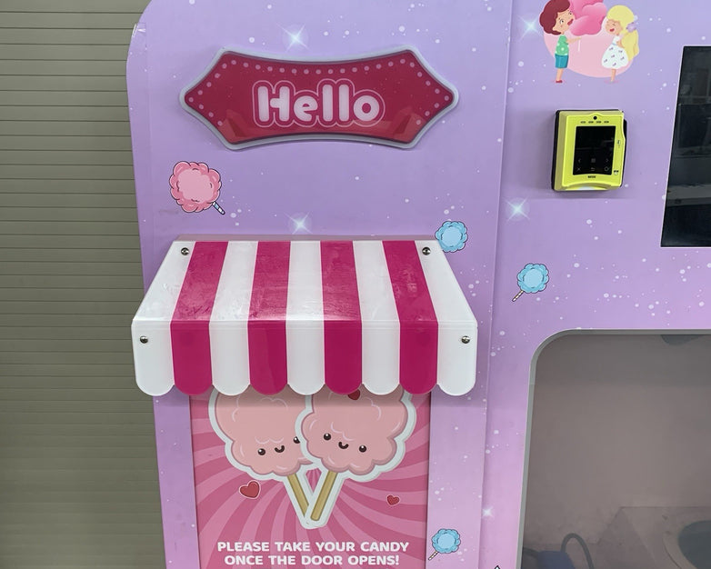 Guangzhou Fun Vending T95 Cotton Candy Machine Powers No Tanks No HDDs No OS