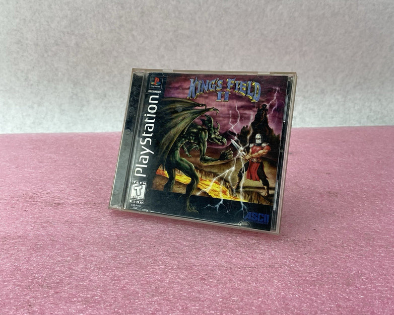 King's Field II Sony PS1 Playstation 1 Game (1996) CIB Tested