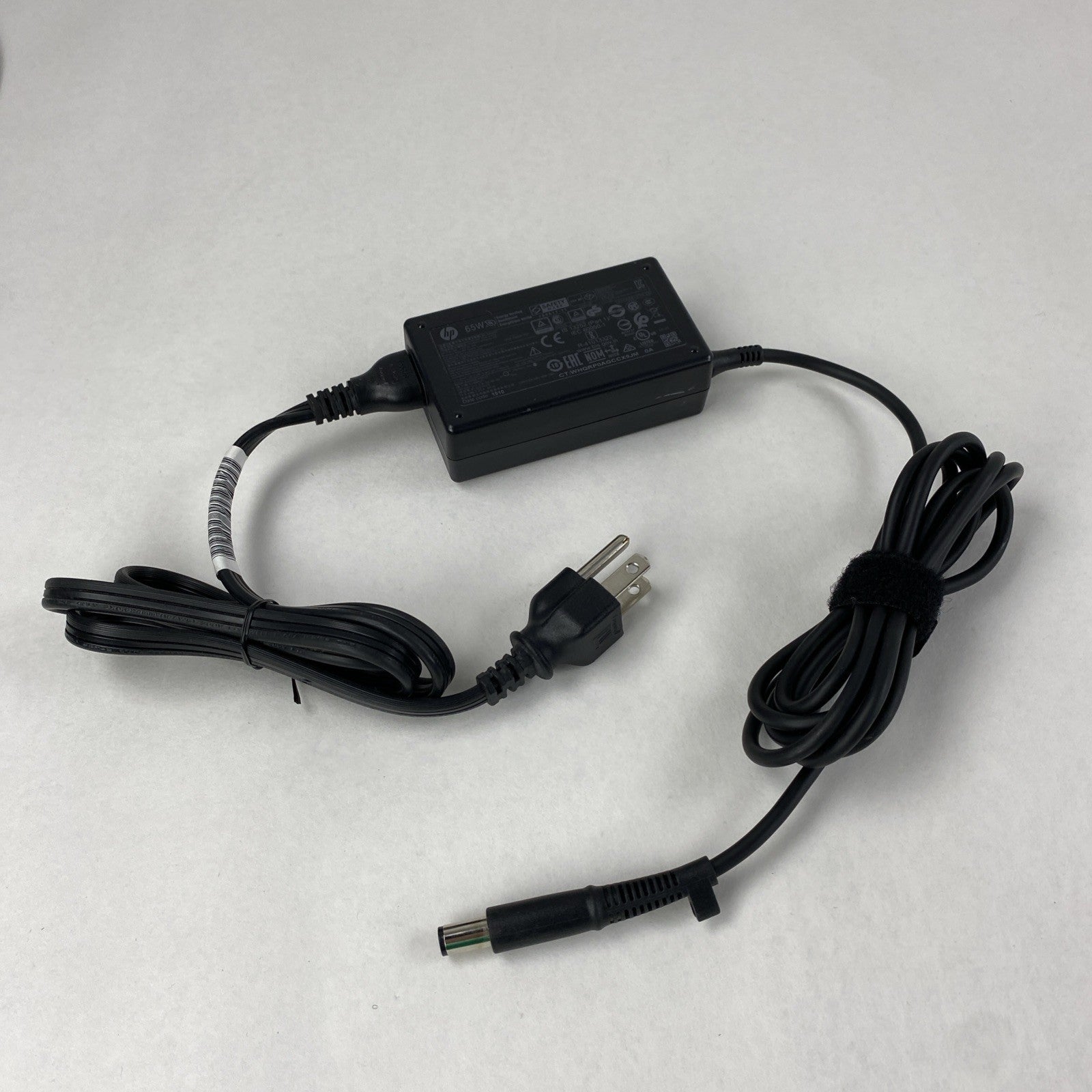 HP TPN-CA16 65W 19.5V 3.33A 7.4mm Laptop AC Adapter w/ Power Cord (Lot of 10)