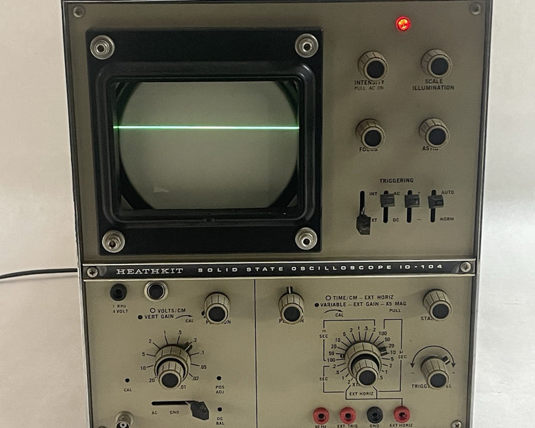 Heath 10-104 Oscilloscope Missing Grid Parts Or Repair