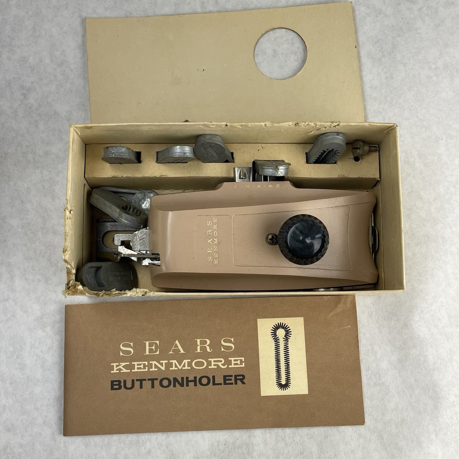 Vintage Sears Kenmore Sewing Machine 148.295 Tested