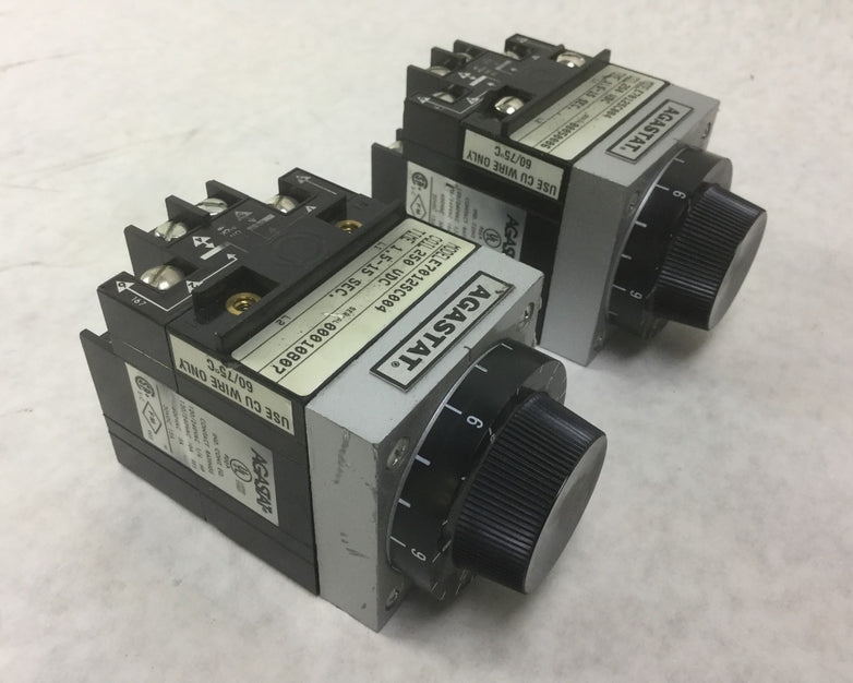 Agastat E7012SC004 Relay, Lot of 2, Untested