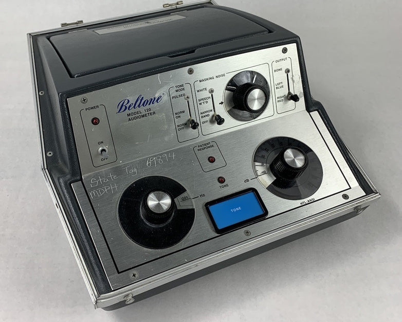 Beltone Special Instruments 119 Audiometer w/ Headphones - Untested