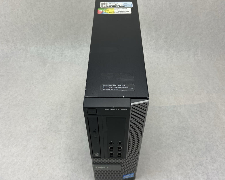 Dell Optiplex 990 SFF Intel Core i5-2400 3.1GHz 4GB RAM No HDD No OS
