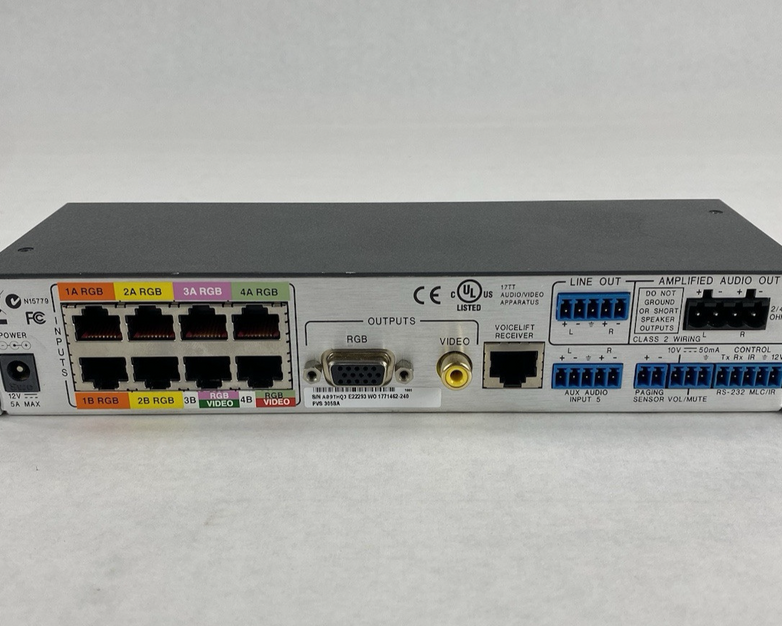 Extron PVS 305SA Polevault Switcher No AC Adapter Untested