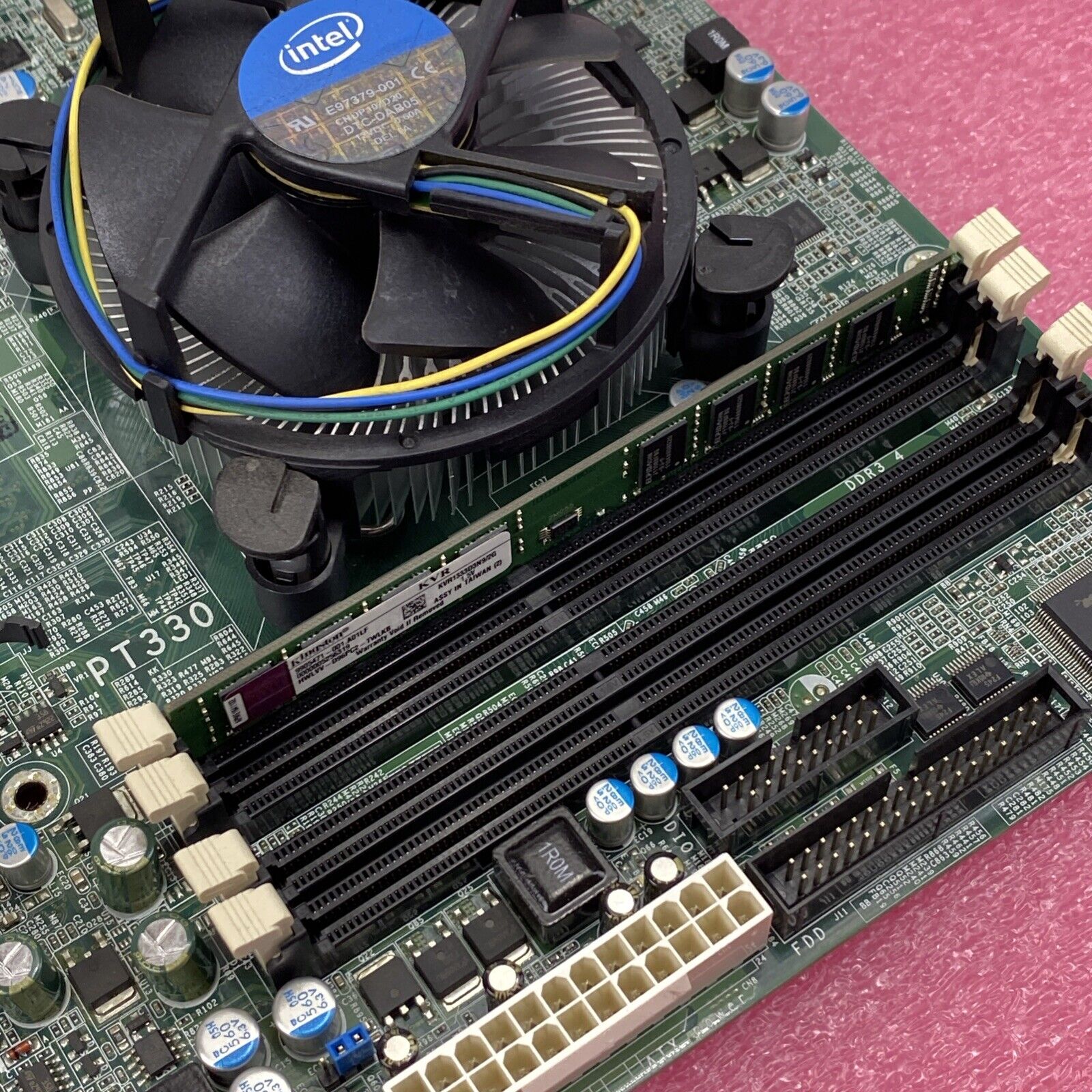 DFI PT330 Motherboard Intel Core i5-660 3.33GHz 2GB RAM w/Shield