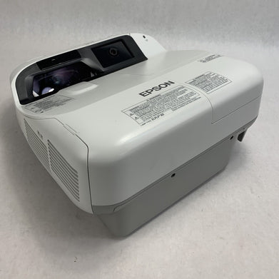Epson BrightLink 595Wi H599A LCD Projector 2993 Lamp Hours - No Remote Loud Fan