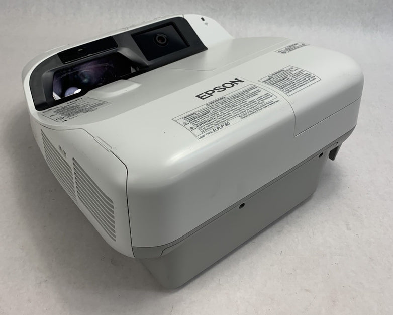 Epson BrightLink 595Wi H599A LCD Projector 2993 Lamp Hours - No Remote Loud Fan