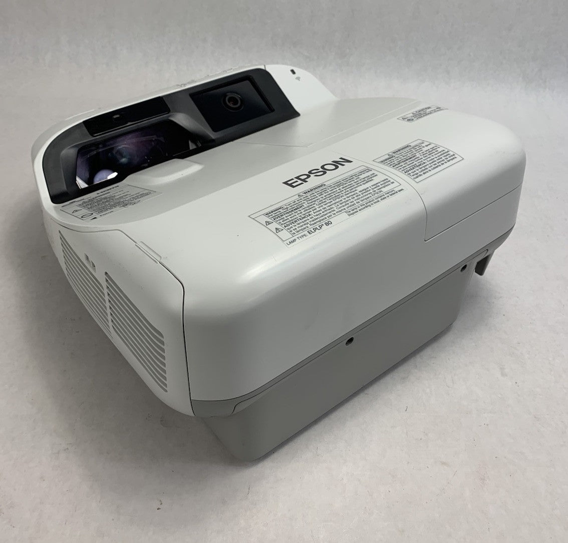 Epson BrightLink 595Wi H599A LCD Projector 2993 Lamp Hours - No Remote Loud Fan0