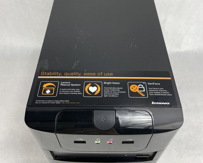 Lenovo 3000 H210 MT Intel Pentium Dual E2220 2.4GHz 3GB RAM No HDD No OS