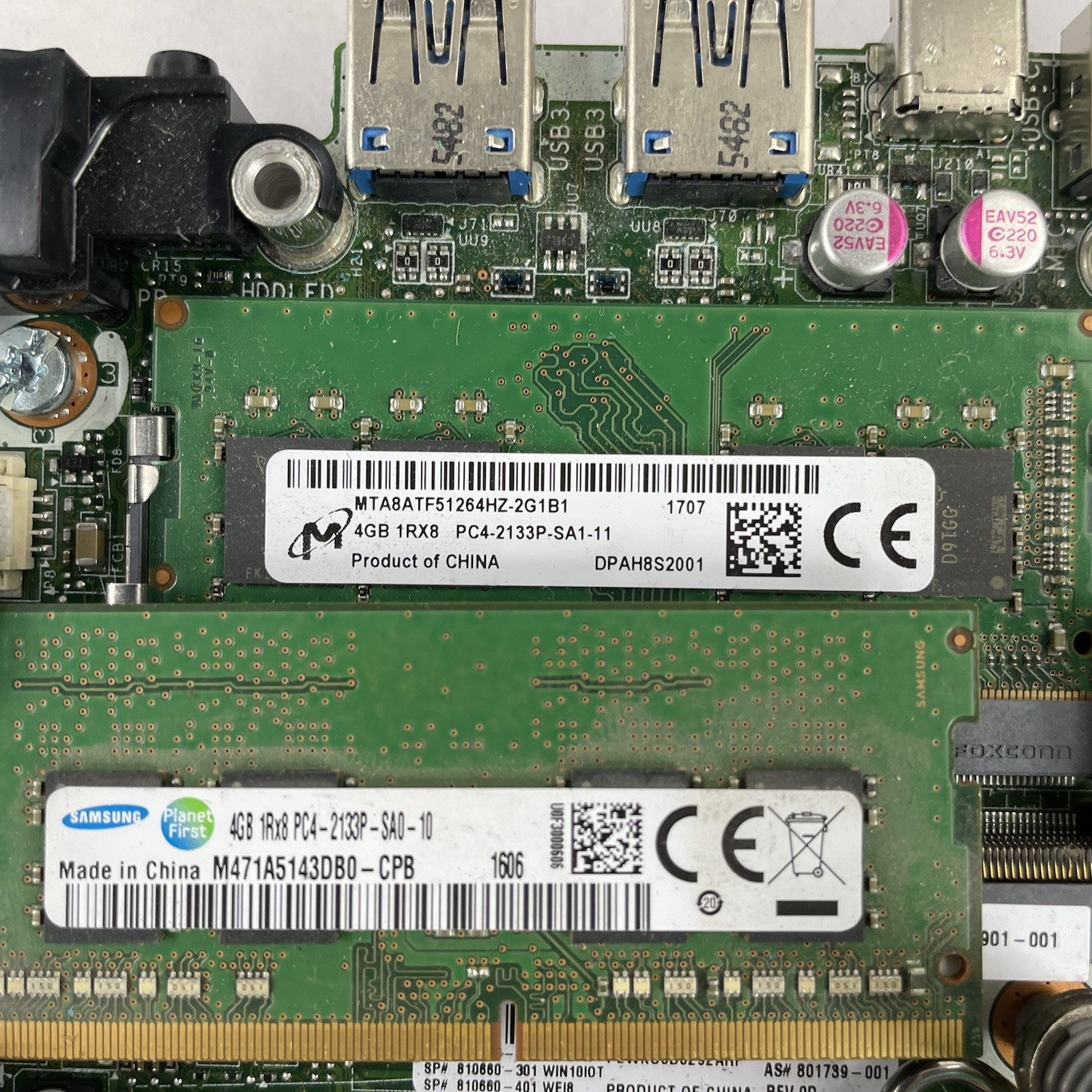 HP EliteDesk 800 G2 Micro i5-6500T 2.50 GHz 8 GB RAM No SSD/OS/AC15