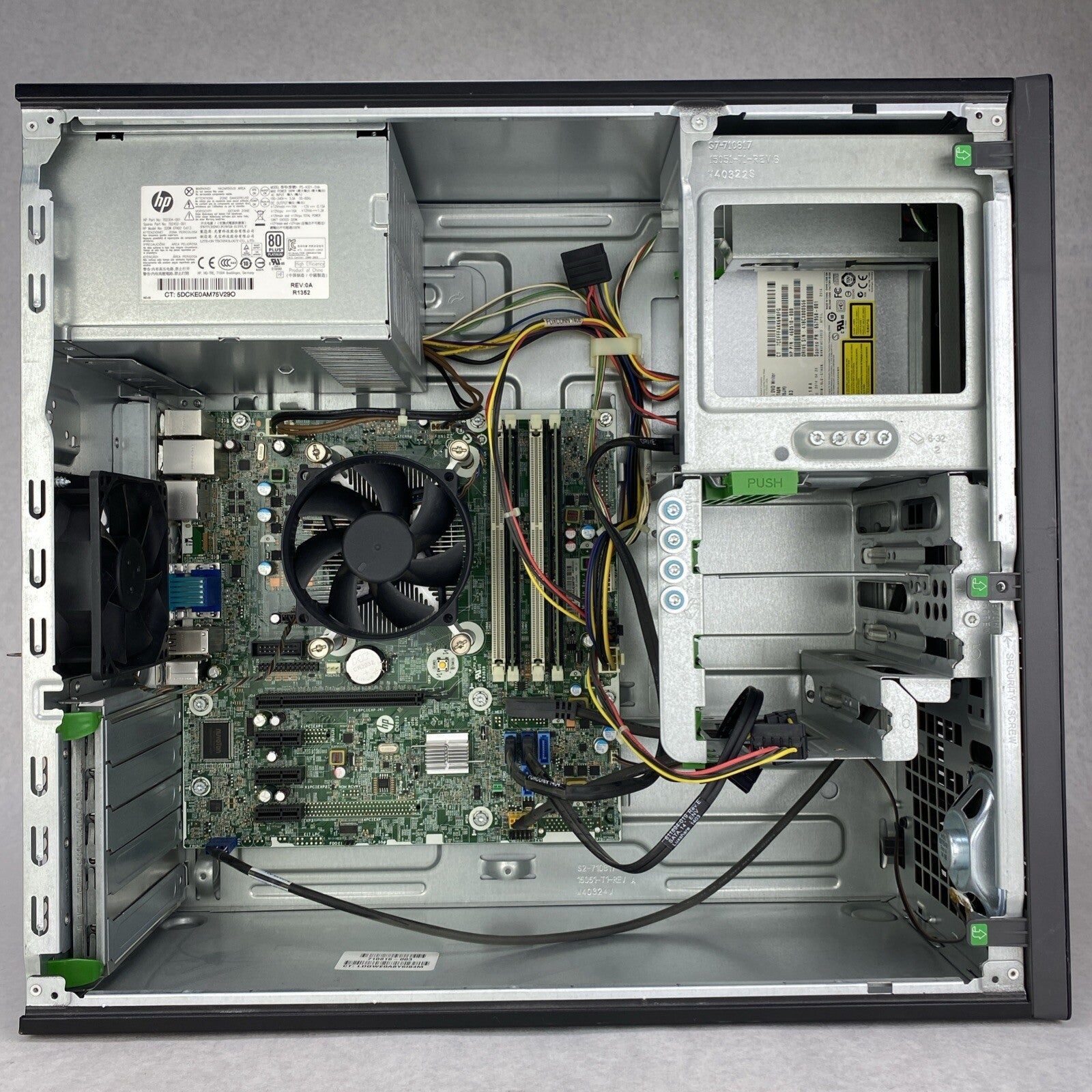 HP ProDesk 600 G1 TWR Intel Core i3-4130 3.40GHz GPU 8GB RAM DVDRW No HDD OS