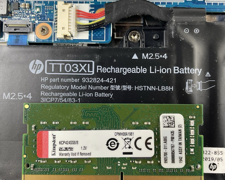 HP EliteBook 850 G6 15.6" i5-8365U 1.60 GHz 8 GB RAM No SSD/OS/AC - Bad Corner