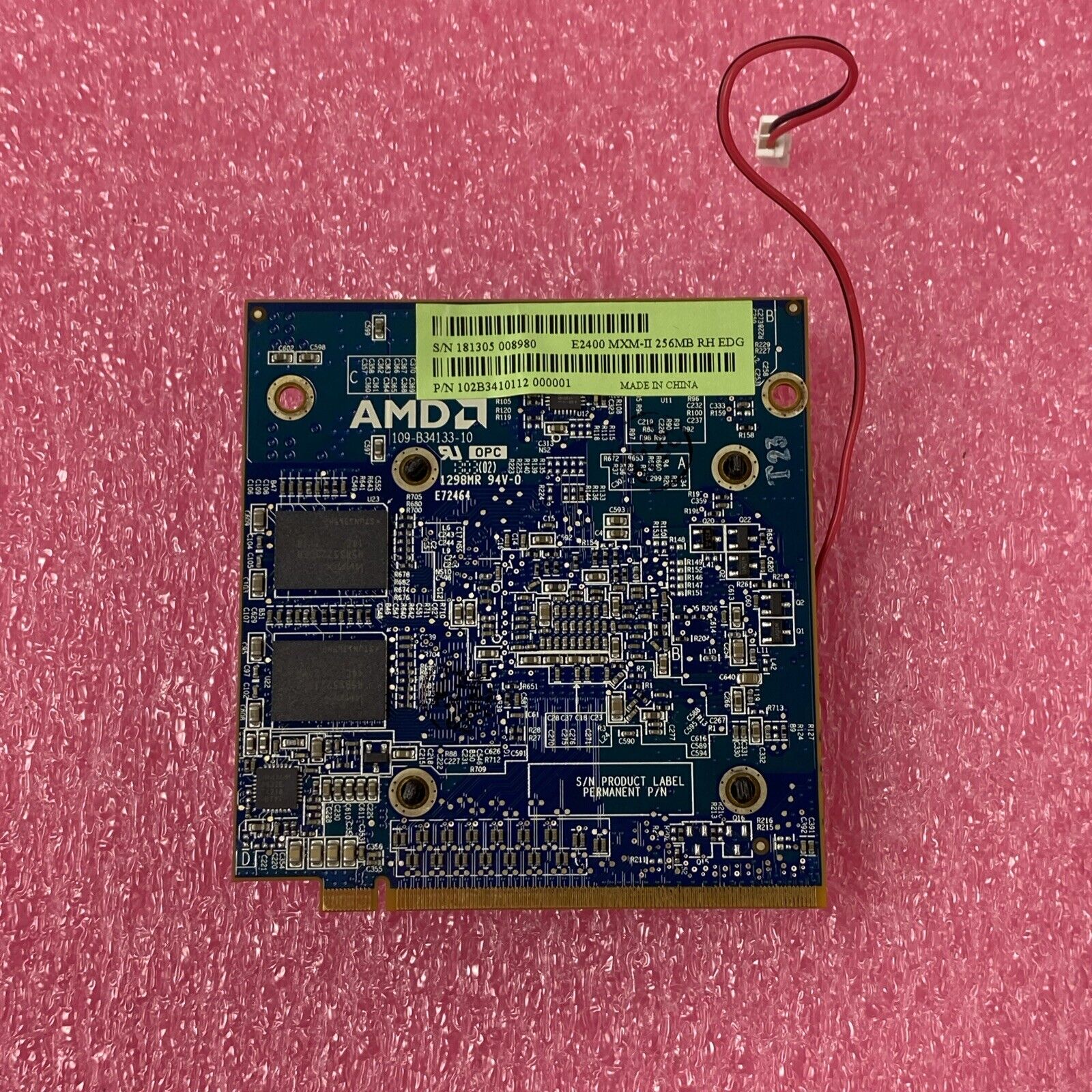 AMD 102B3410112 Radeon E2400 256MB MXM II Embedded Graphics Processor