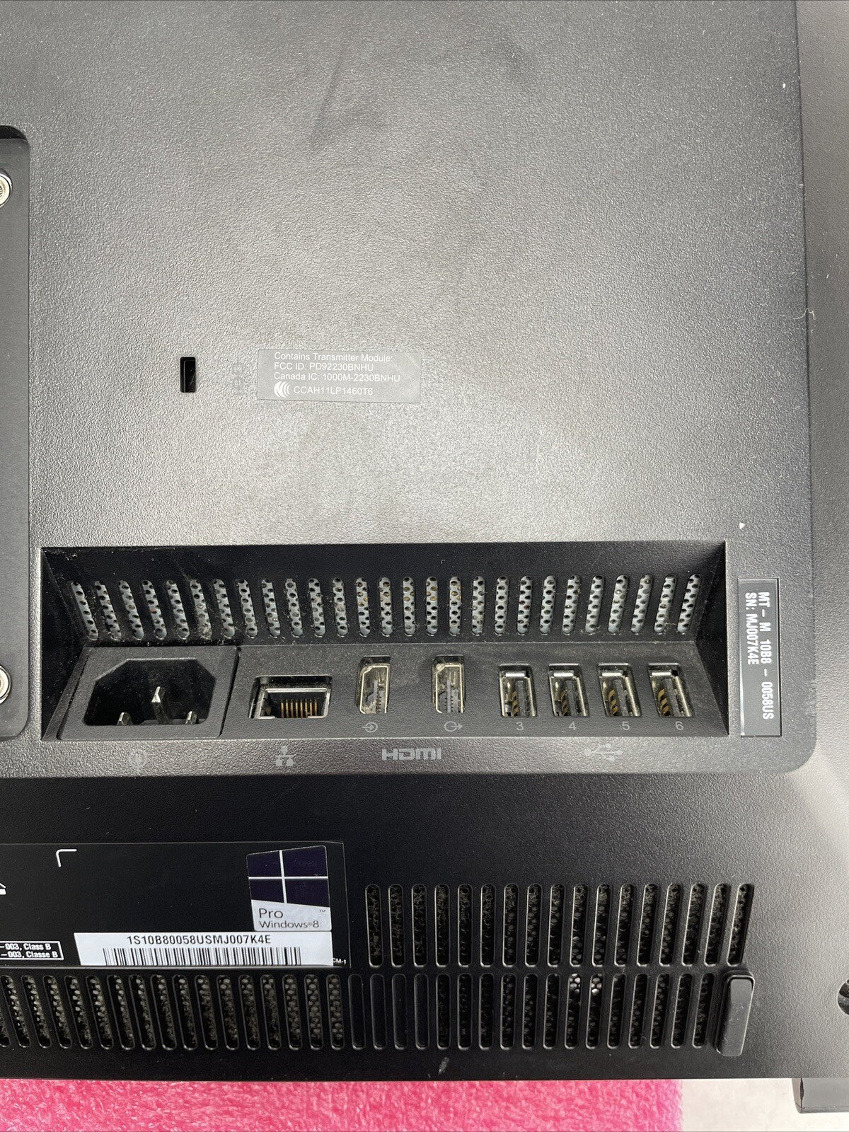 Lenovo ThinkCentre E93z AIO Intel Core i3-4130 3.4GHz 8GB RAM No HDD No OS