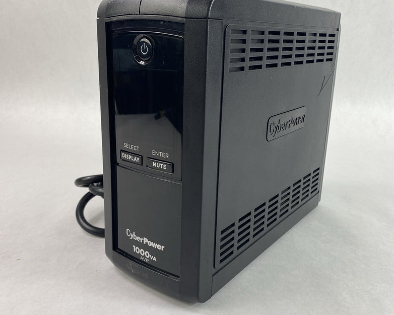 CyberPower CP1000AVRLCDa 1000VA 600W 9 Outlets 4 Surge 120V Tested Needs Battery
