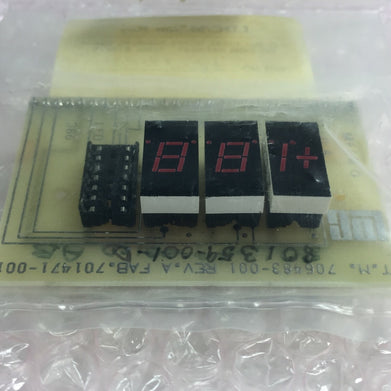 LDC / Milton Roy Part# 801395001 PCb Assy Display Gr Master