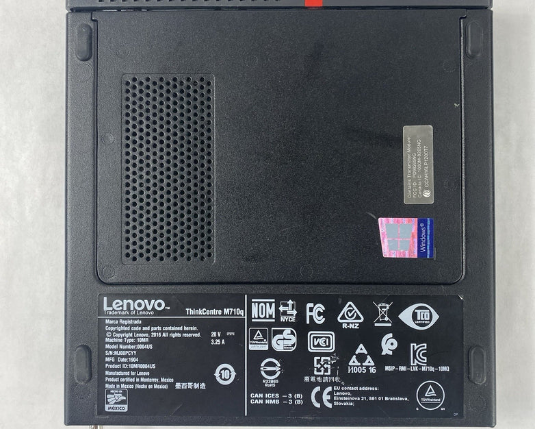 Lenovo ThinkCentre M710q Micro Intel Core i5-7500T 2.7GHz 16GB RAM No HDD OS AC