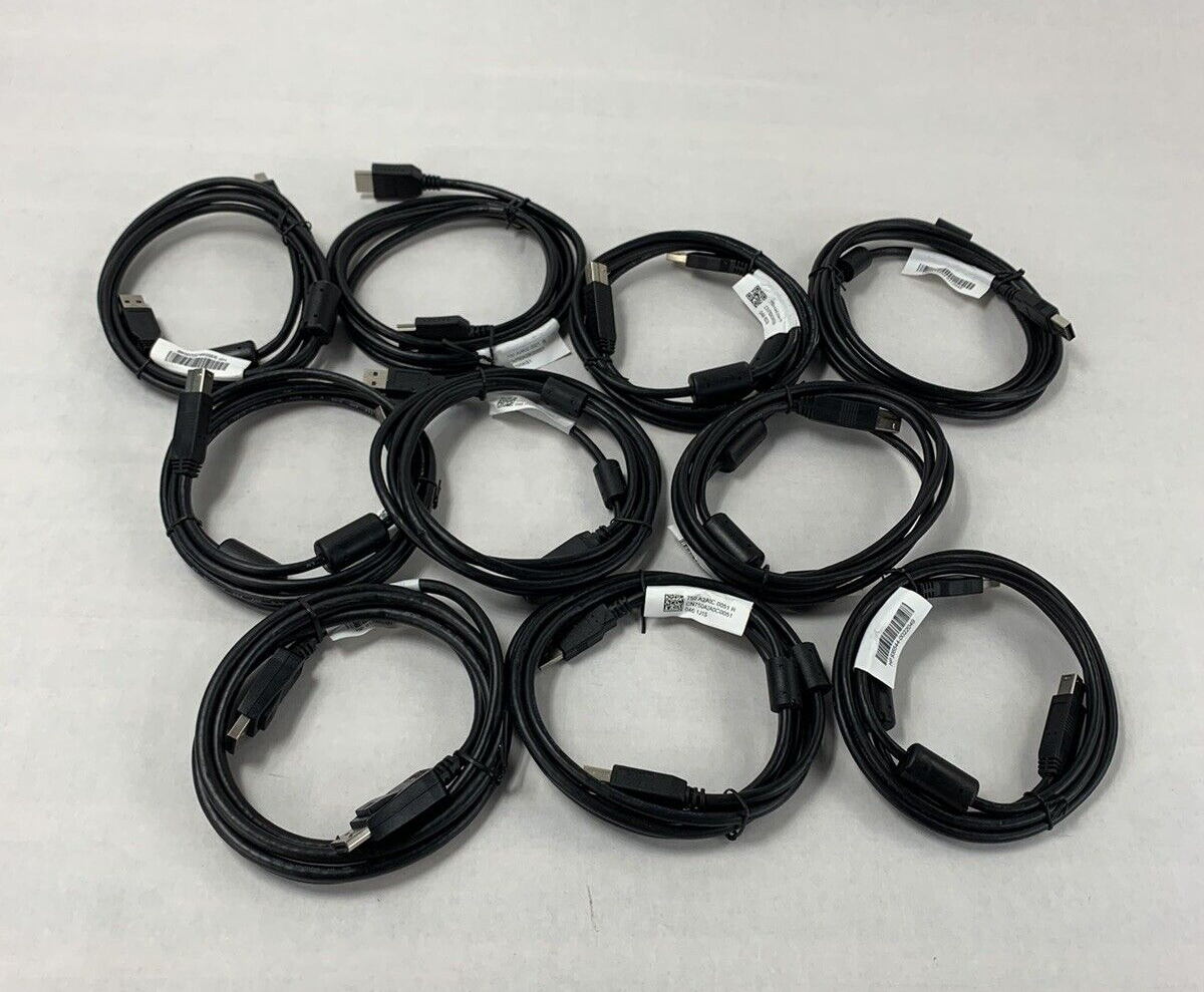 Lot 10 HP 935544-001 HP Printer Cable – USB3.0 AM-BM 1.8M 750.A2A0C.0051 R