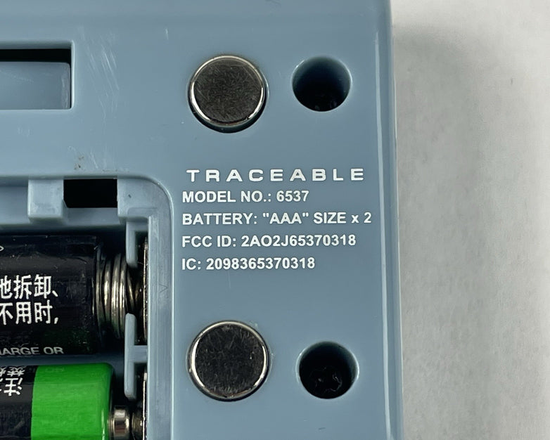 Traceable Temperature/Humidity Bluetooth Data Logger No Battery Cover