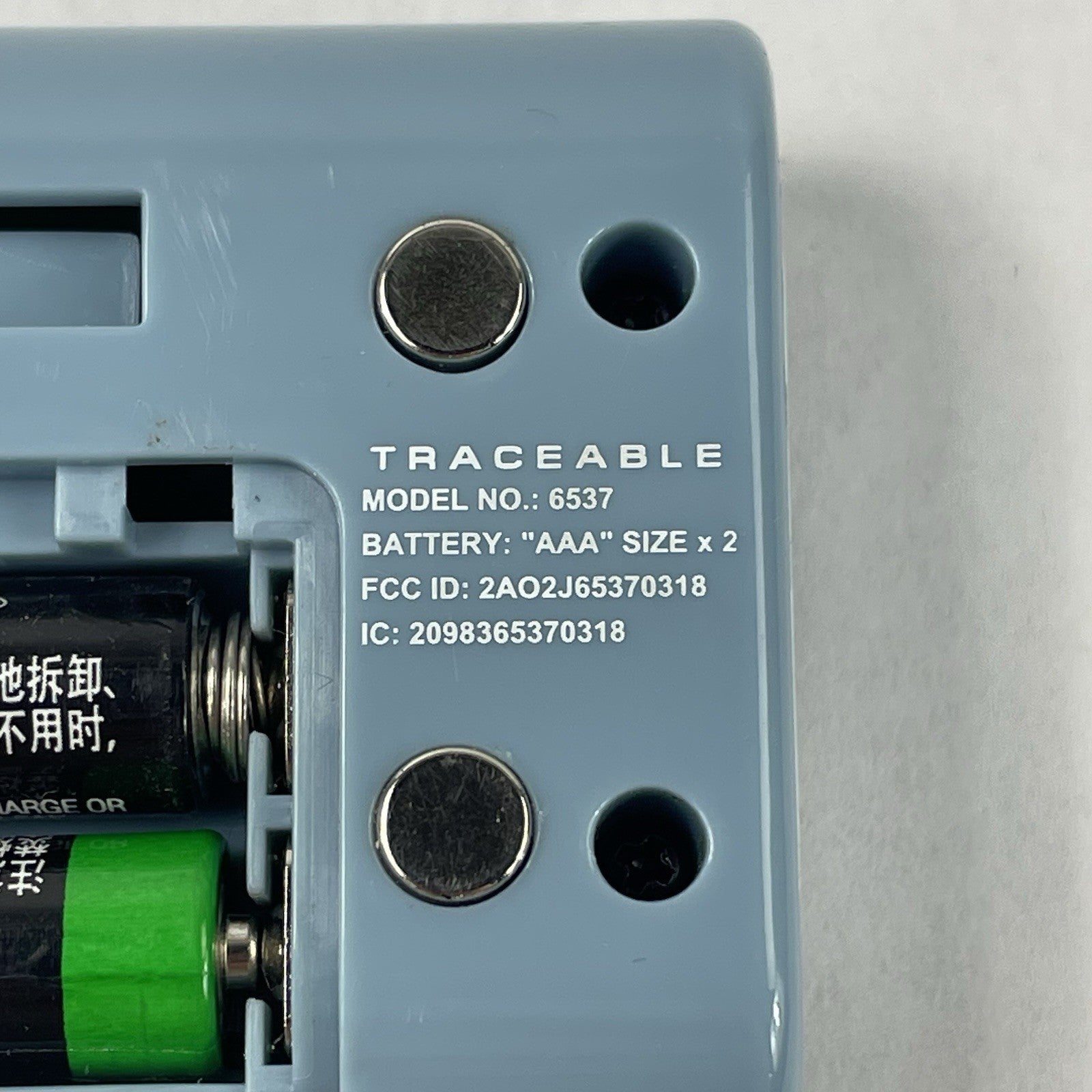 Traceable Temperature/Humidity Bluetooth Data Logger No Battery Cover