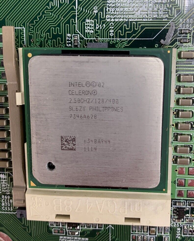 Dell 0F5949 Motherboard Celeron 2.50GHz 1GB RAM w/ Shield