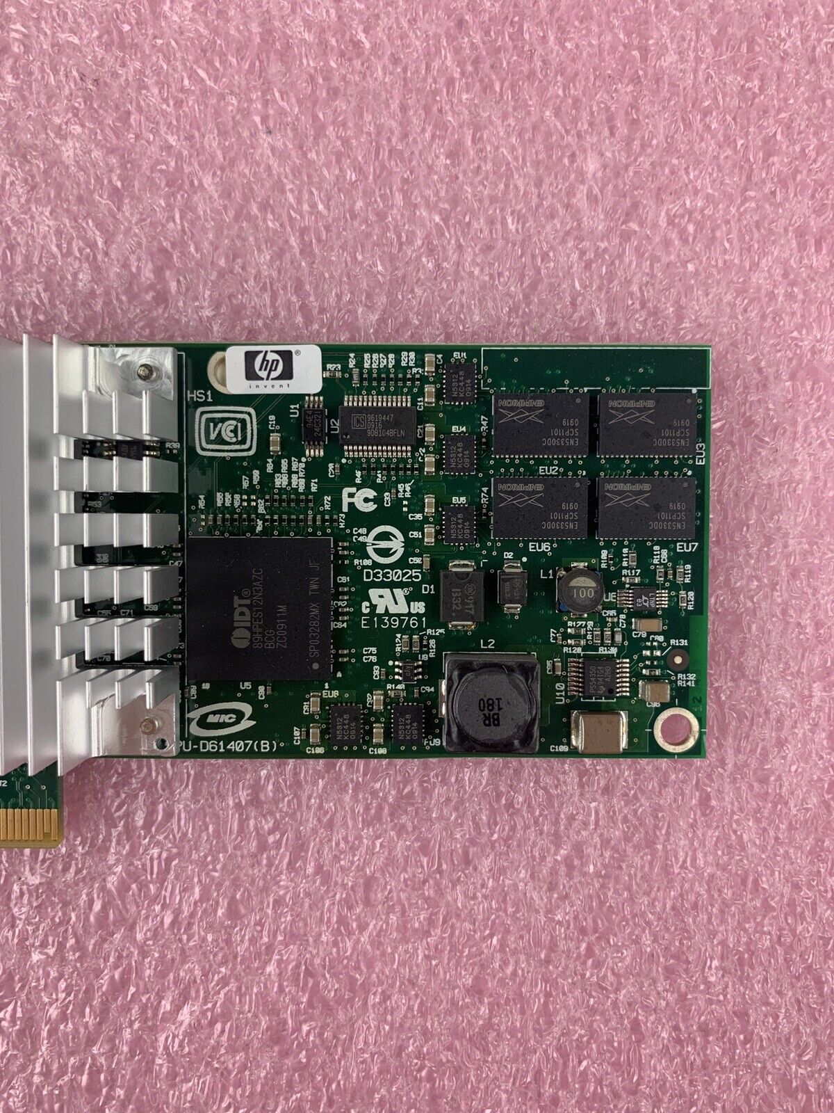 HP Quad Port Server Adapter PCI-E 435506-003 HSTNS-BN26 Tested