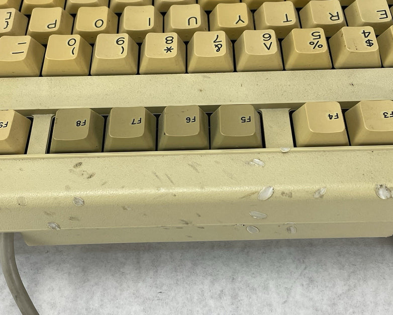 Compaq Enhanced III Vintage Keyboard Yellowed Tested
