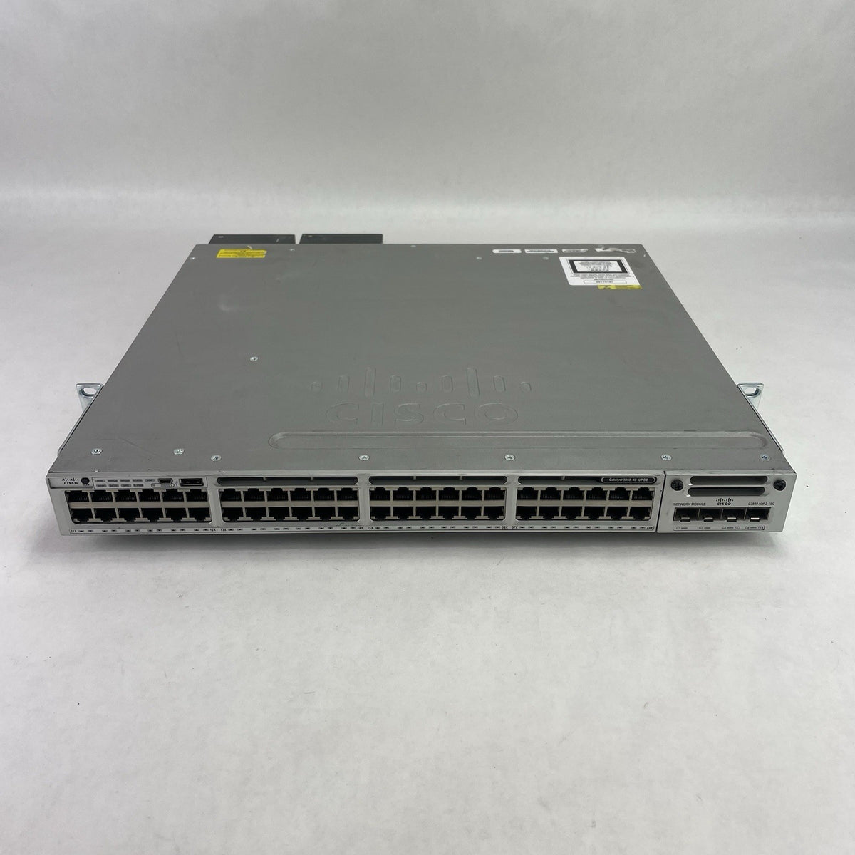 Cisco Catalyst WS-C3850-48U-S V06 48 Port Switch Tested w/C3850-NM-2-10G 2x PSUs1