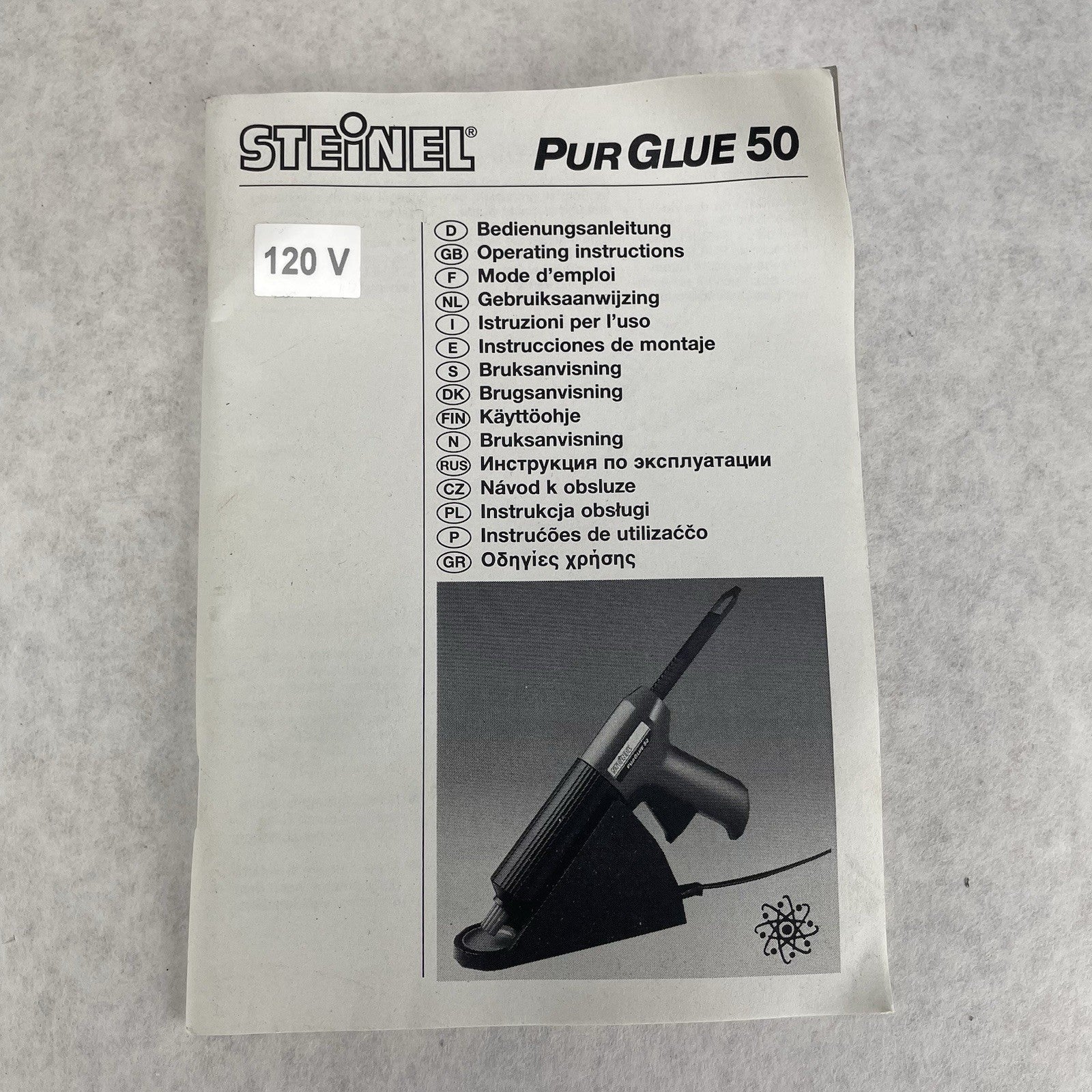 Steinel 110049722 PUR Glue 50 Gram Hot Melt Adhesive Applicator