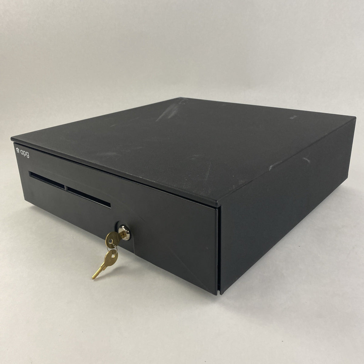 APG Cash Drawer w/ Key No Money Tray 0