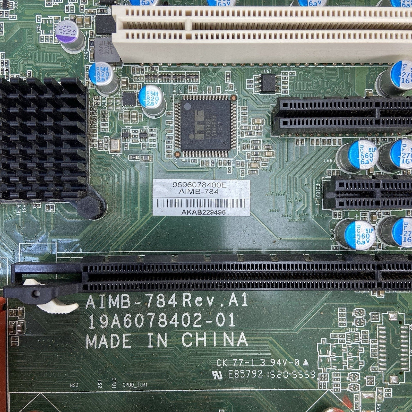 Advantech AIMB-784 Motherboard Intel Core i5-4570S 2.9GHz 8GB RAM w/IO6