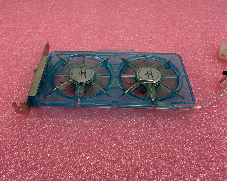 Lantech Dual Fan variable speed IO Blower Card Molex Power PCI Slot Fan