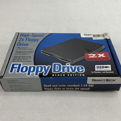 SmartDisk High-Speed 2x Floppy Drive Black Edition