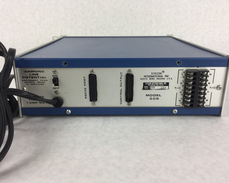 Syscon 506 Digital Temperature Controller Model 502 102