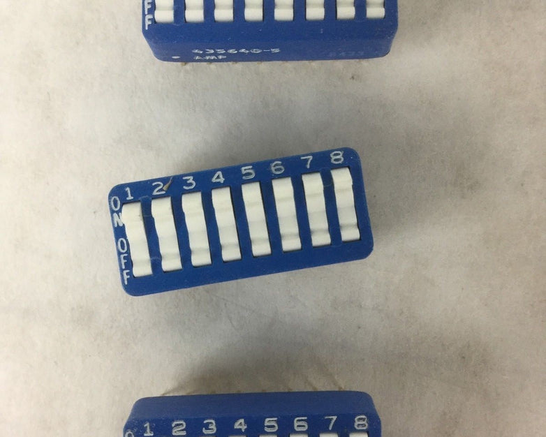 AMP 435640-5 Rocker Switch, Lot of 3, NEW