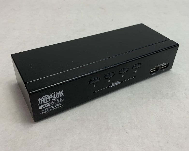 Tripp-Lite B006-VU4-R 4-Port USB KVM Switch