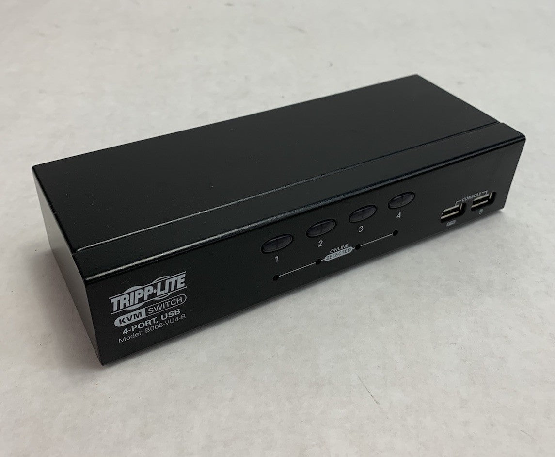 Tripp-Lite B006-VU4-R 4-Port USB KVM Switch0