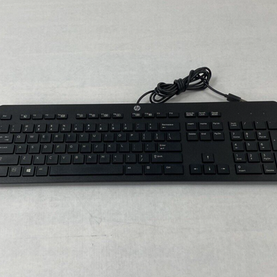 Lot of 6 HP PH0U USB Slim Keyboard Tested