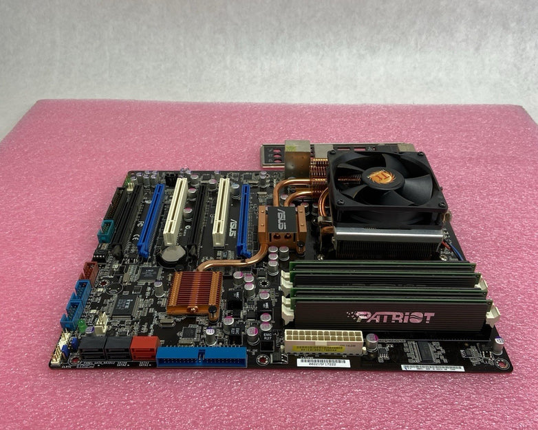 ASUS M3A34-MVP Deluxe Motherboard AMD Phenom 9550 Quad Core 2.2GHz 8GB RAM