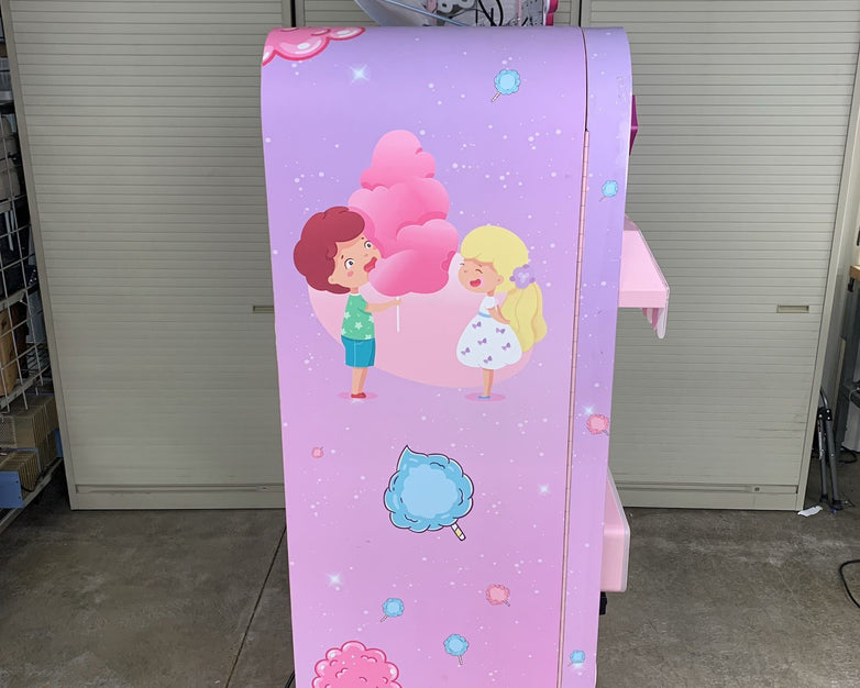 Guangzhou Fun Vending T95 Cotton Candy Machine Powers No Tanks No HDDs No OS
