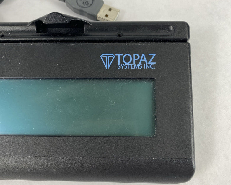 Topaz T-L462-HSB-R Signature Pad No Stylus Tested