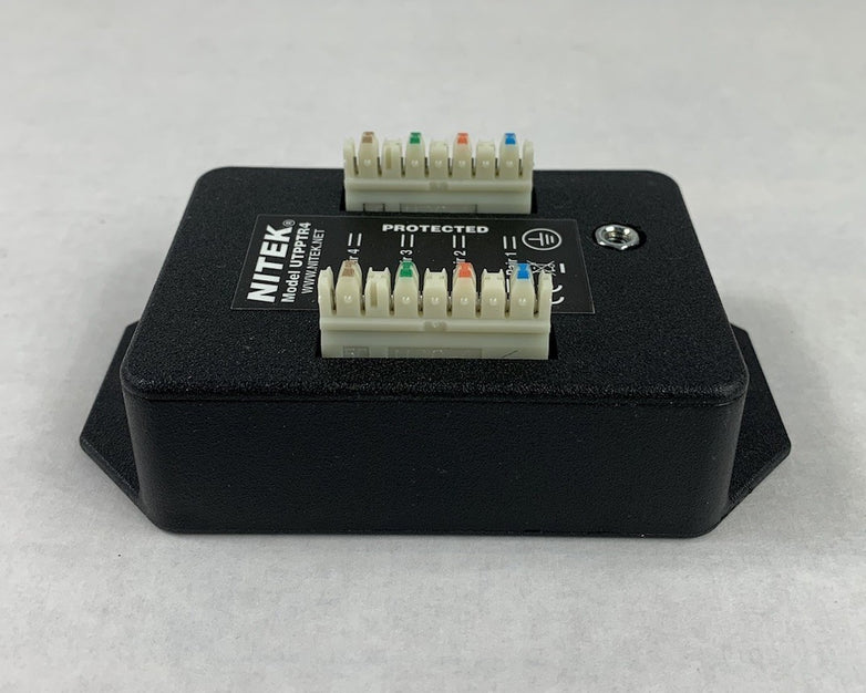 Nitek UTPPTR4 UTP Video RS422 Surge Protector