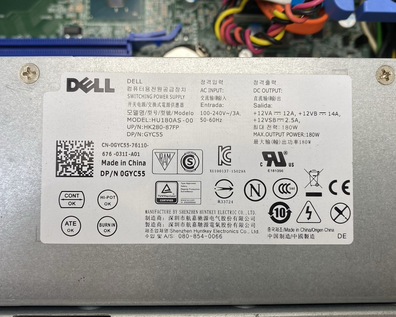 Dell OptiPlex 3040 SFF Intel Core i3-6100 3.70GHz 8GB RAM No HDD No OS
