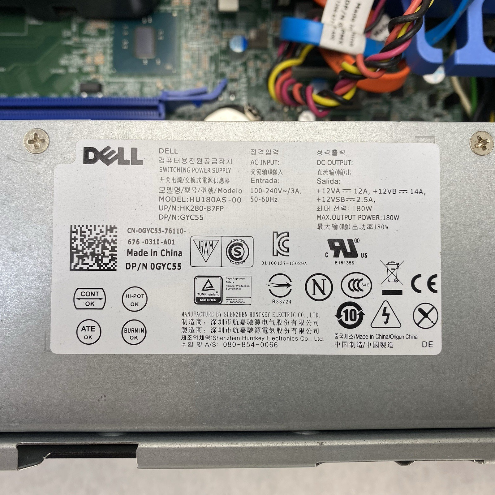 Dell OptiPlex 3040 SFF Intel Core i3-6100 3.70GHz 8GB RAM No HDD No OS