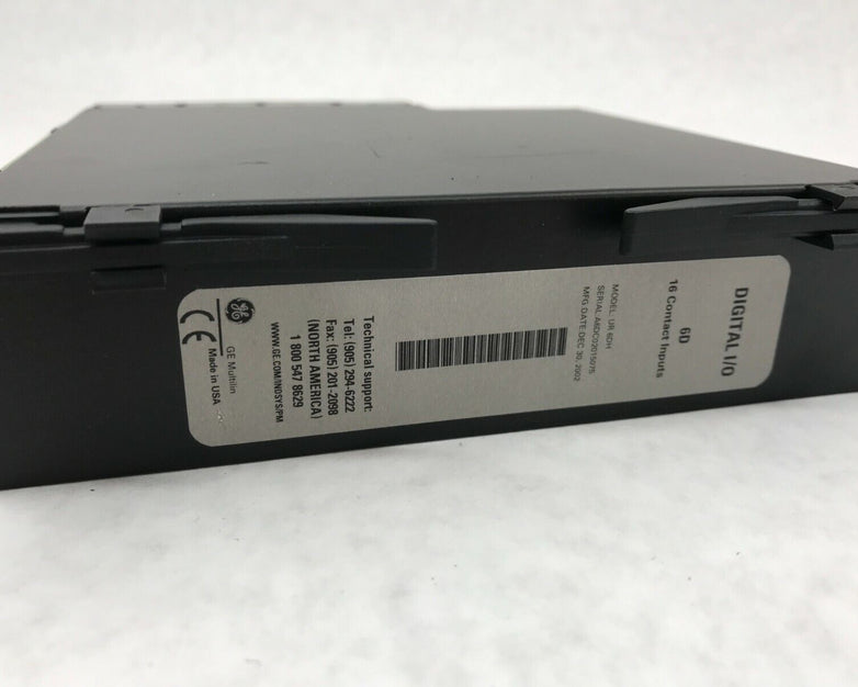 GE Multilin UR6DH Digital I/O 16 Contact Inputs Transducer Card