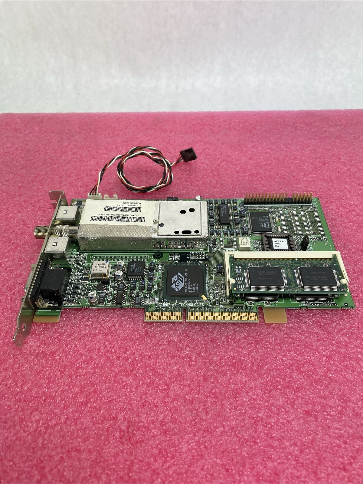 ATI 3D Rage Pro AGP 2x 109-44600-10 8MB Graphics Card
