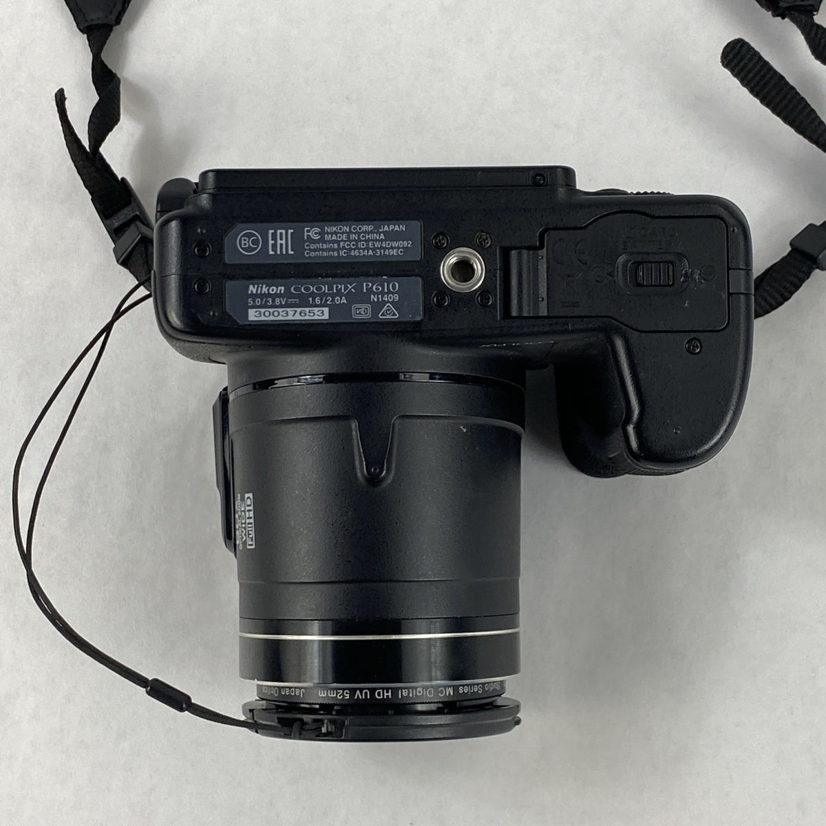 Nikon Coolpix P610 Digital Camera Black w/ Battery - READ17